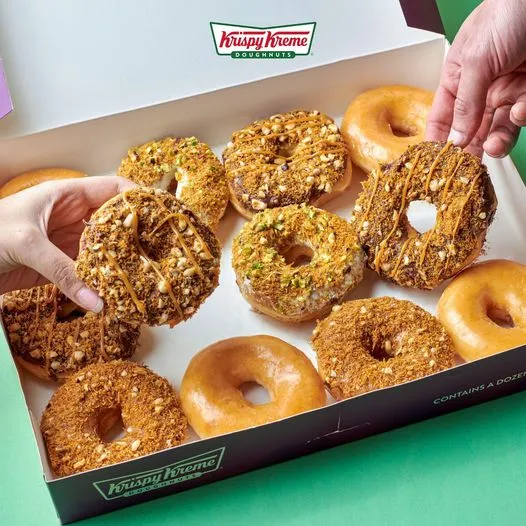 منيو كرسبي كريم، مطعم رقم اسعار الشروق ، القاهرة مصر Krispy Kreme Menu Egypt 2024